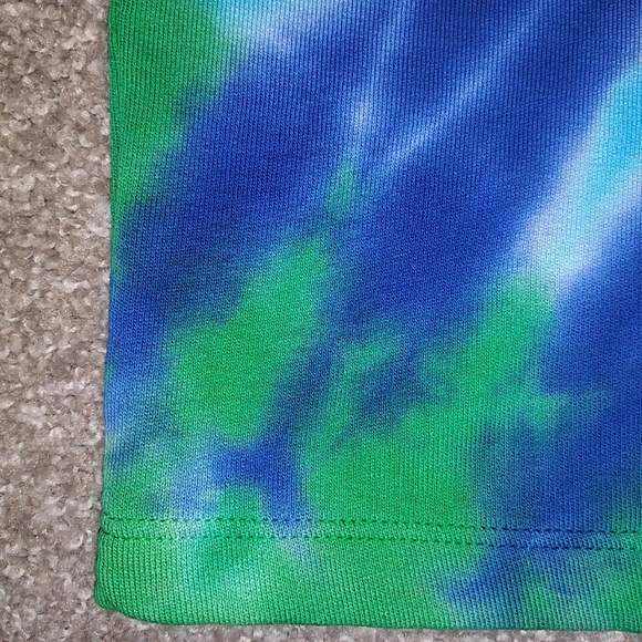 NWT Sz S Tommy Hilfiger Tie-Dye French Terry Dress - Picture 4 of 14